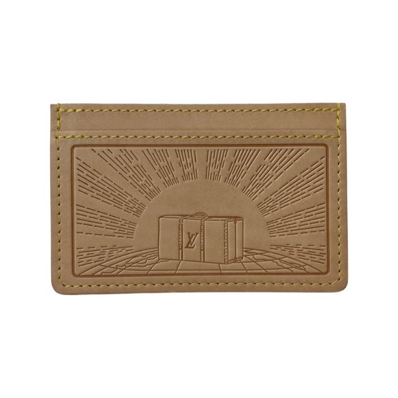 LOUIS VUITTON Vachetta Voyages Card Holder - Picture 2 of 4